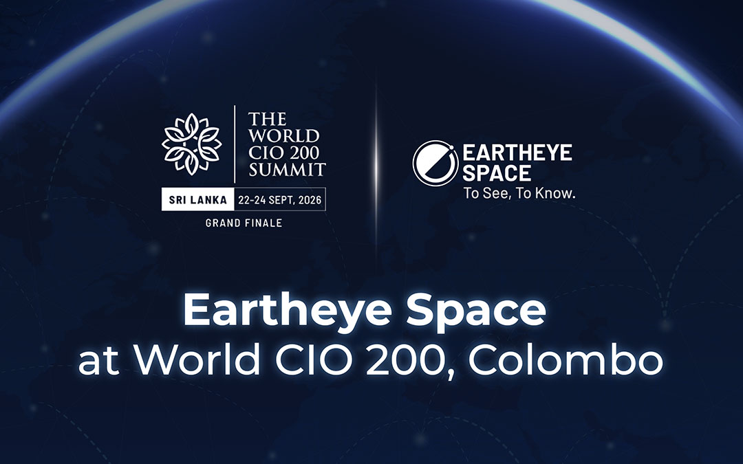 Eartheye Space to Join The World CIO 200 Summit 2026 Grand Finale in  Colombo